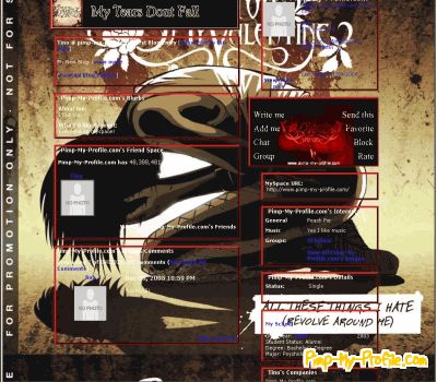 Bullet for my valentine Myspace Layouts 
